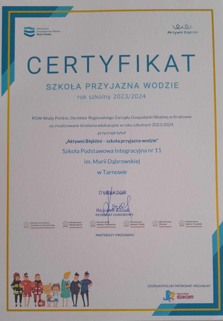 Szkoła Przyjazna Wodzie