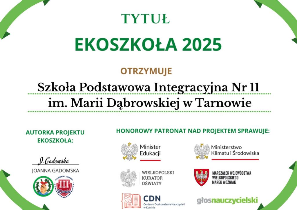 EkoSzkoła 2025