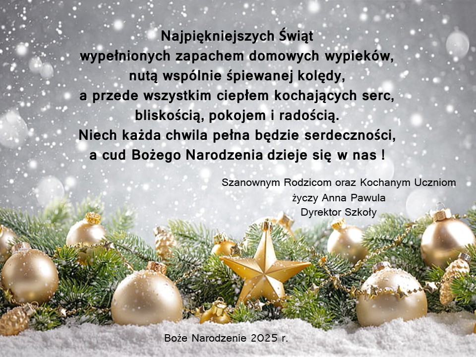 Świąteczne życzenia