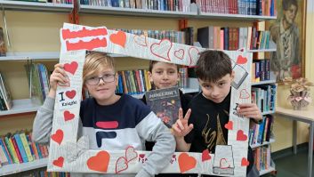 Walentynki w bibliotece