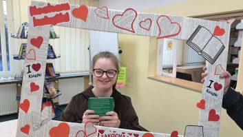 Walentynki w bibliotece