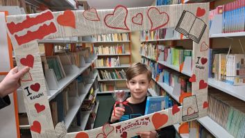 Walentynki w bibliotece