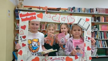 Walentynki w bibliotece