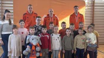 Spotkanie z piłkarzami klubu Bruk-Bet Termalica Nieciecza