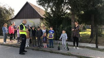 Spotkanie z policjantem - klasa 3