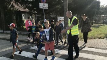 Spotkanie z policjantem - klasa 3