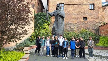 Wizyta uczniów z czeskiej szkoły