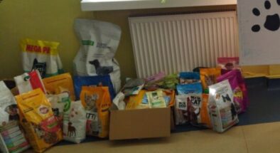 Zbiórka karmy dla zwierząt podsumowana