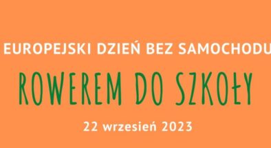 Europejski Tydzień Mobilności w naszej szkole